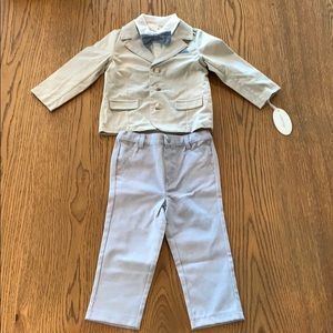 Miniclasix Boys 3-piece suit-Jacket, polo and pant